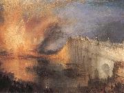 J.M.W. Turner The Burning of the Houses of Parliament oil painting